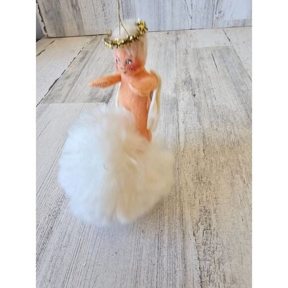 Annalee Cherub snowball angel ornament vintage 1981 - Picture 1 of 5
